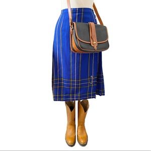 VINTAGE - ROLLING HILLS OF DOVER PLAID KILT sz. 33